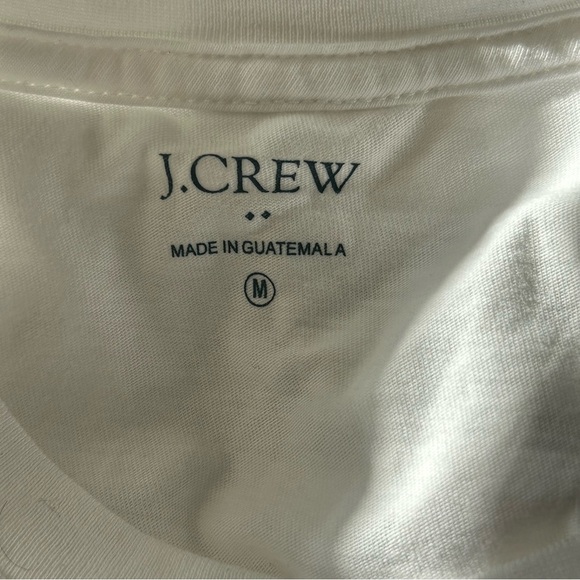 J Crew St. Patrick's Day dog graphic tee Shirt Medium Lucky Tshirt - Picture 4 of 6